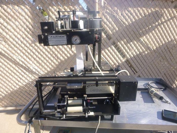 Used Labeler, Pressure Sensitive, Auto Labe, Mdl 550, Semi-Auto #S743826