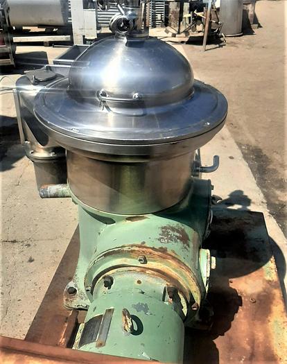 Used Centrifuge, Disc, Auto, Westfalia, SAMR-3036, 316 S/st, 10 HP #S202785
