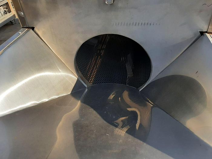 Used Cutter, Stem, Chili Peppers, S/st, (2) Perforated Drums #C744823