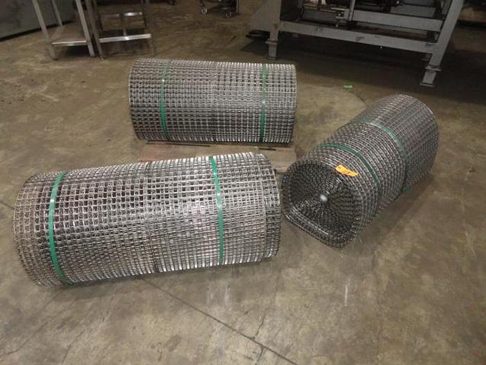 Used STEAM FIRED BLANCHER, 48" W X 16' LONG, OVERHEAD FRAMEWORK FOR HOISTING CANOPY, ALL STAINLESS STEEL M2003M