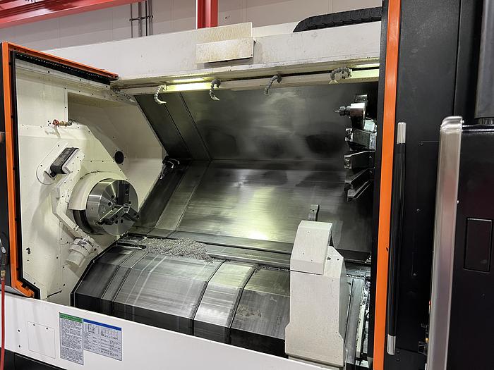 Used 2019 MAZAK QTN 450MY-II with Steady Rest Live Tooling & Y-Axis