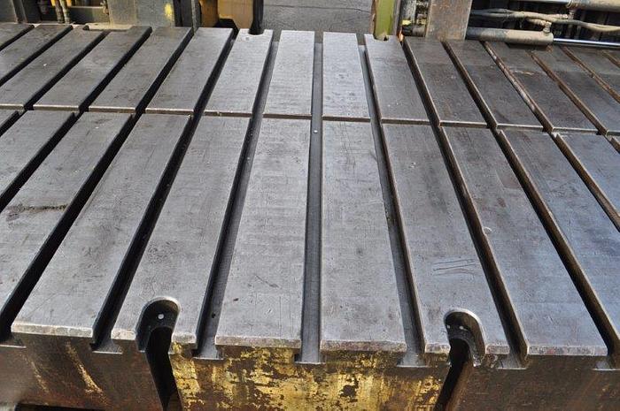 Used 144 x 54 x 9" T SLOTTED BOLSTER PLATE