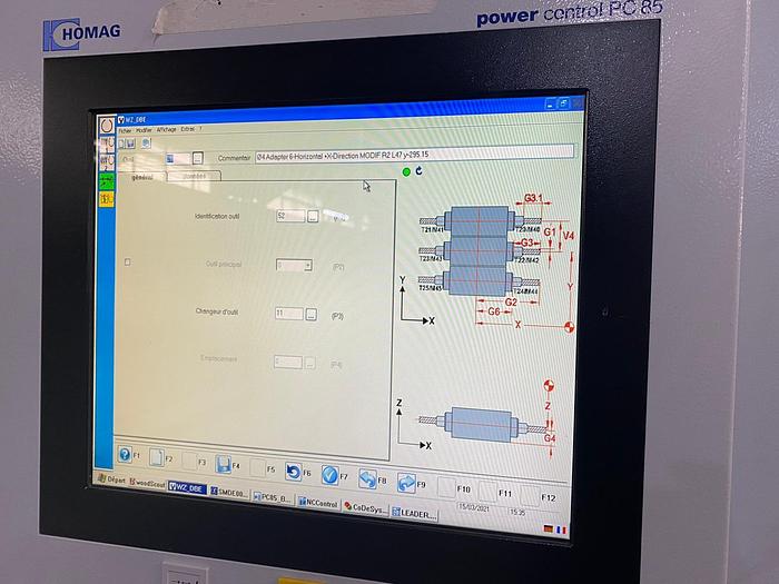 Usato 2009 HOMAG PROFI BAZ 222/60/K