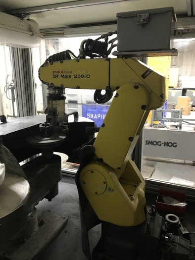 Used ACME POLISHING CELL WITH LR MATE 200iC ROBOT R30iA