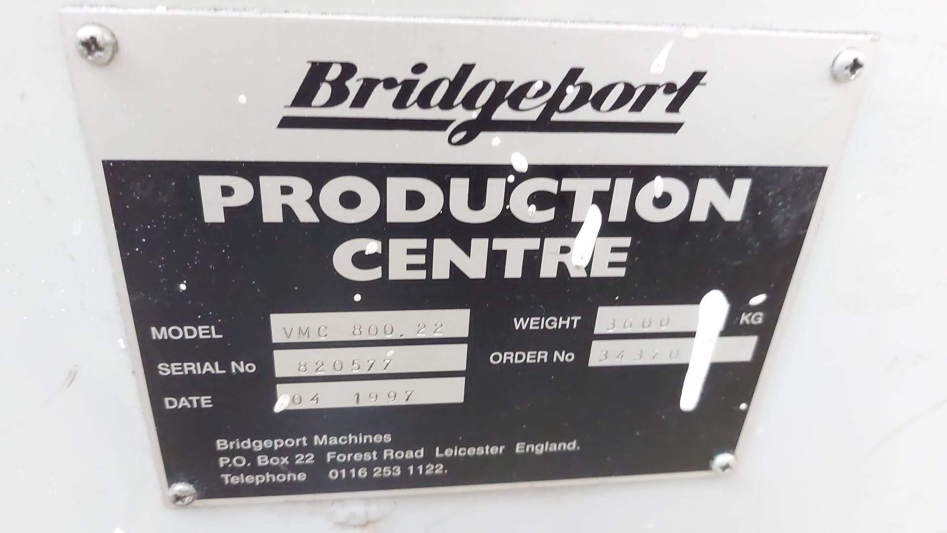 Used Bridgeport VMC 800
