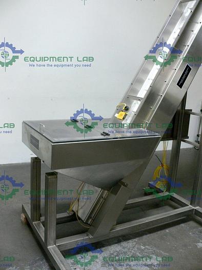 Used Hoosier 4CU BULK Stainless Steel Elevator Conveyor 480V