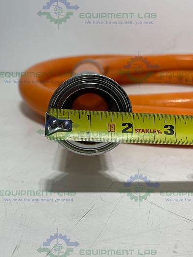 Used Saint Gobain  HOSSMP-16 Pure Fit 143" Hose w/ 1 1/2" Sanitary Fitting 125PSI