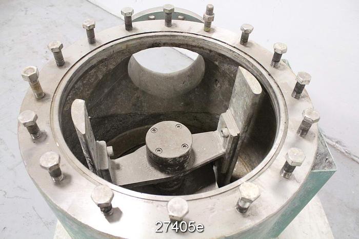 Used Bird Escher Wyss 3 Axiguard Pressure Screen, Maximum Pressure 60 Psi, Maximum Speed 1200 Rpm #27405