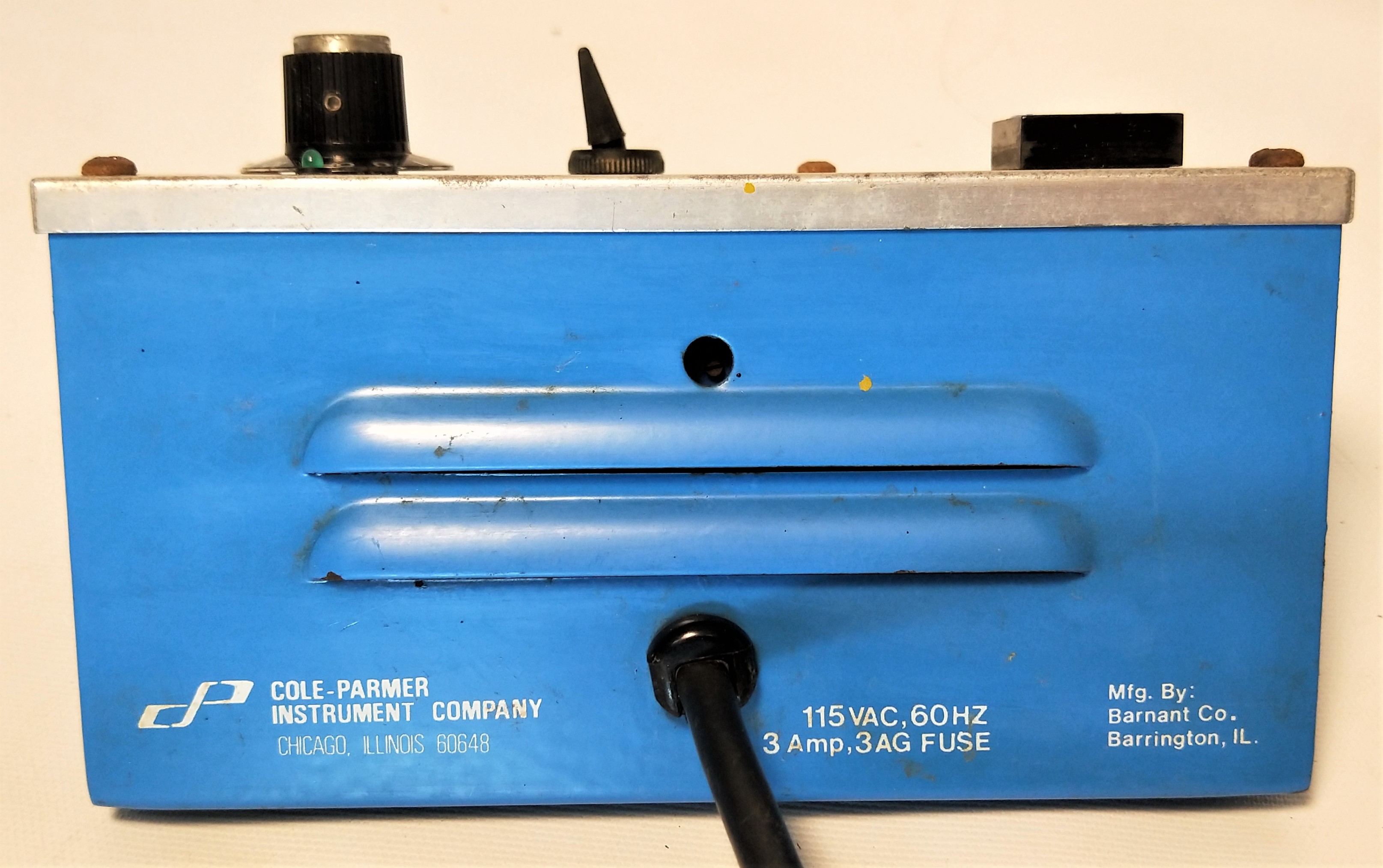 Used Cole-Parmer Masterflex 7553-20 Pump Drive with Masterflex Solid State Speed Controller (6-600rpm)