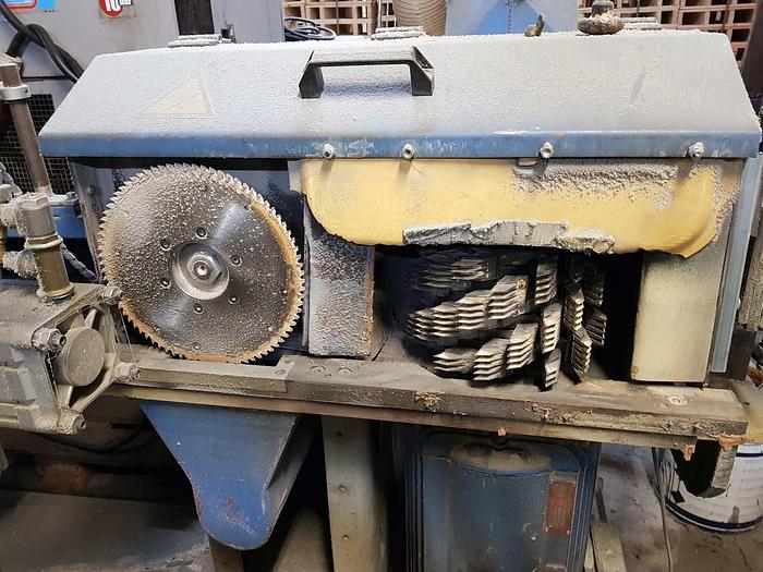 Used 2000 Dieffenbacher Finger jointing system Finger jointing system MEGA 500