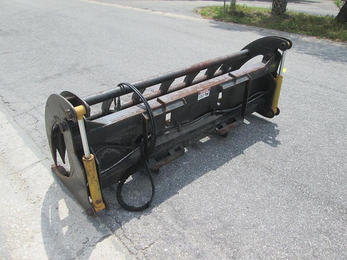 Used Skid steer Grapple Rake, 84" Wide