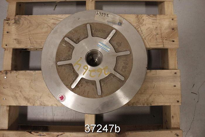 Unused Allis ChalmersPWG-OG Pump Impeller, 4x5x14, 4 Vane 14" Diameter #37247