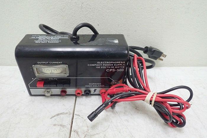Used IBI Model CPS 500 Electrophoresis Compact Power Supply with Cable