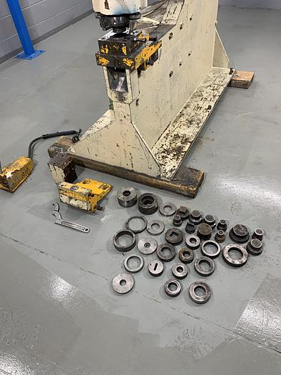 Used GEKA PUMA 50 ton. 750mm throat punch