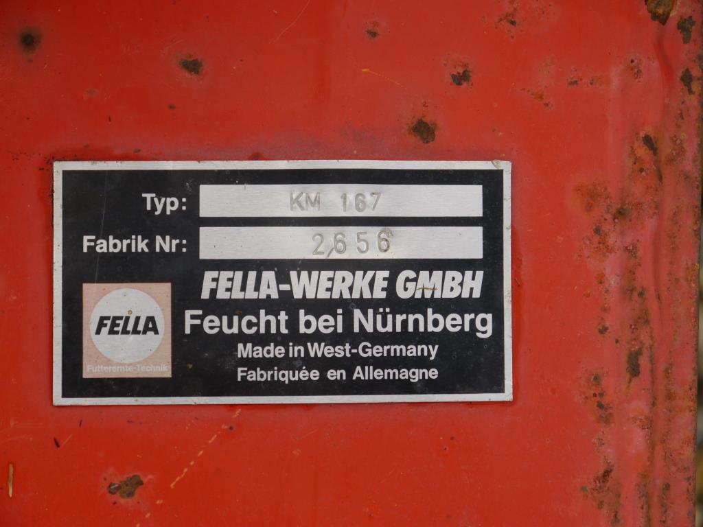 Used Fella KM167 Hay Mower