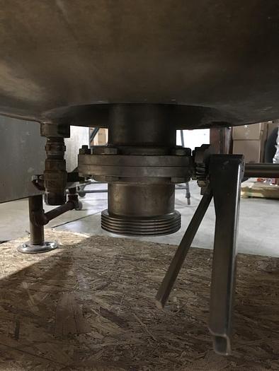 Used CLEVELAND RANGE #MKDL-60-T, 60 GAL. TILTING COOKER/MIXER "DIRECT" STEAM KETTLE, (#825)