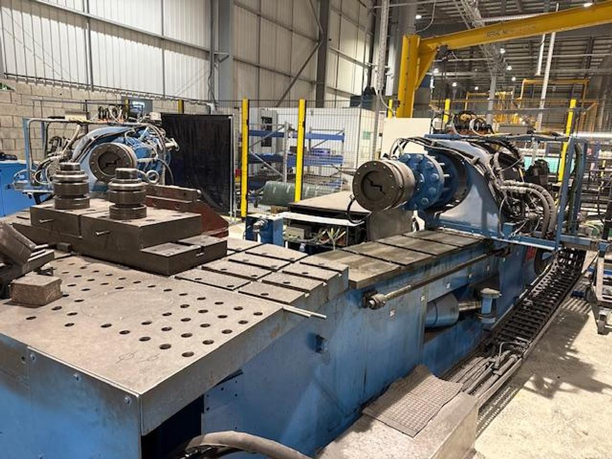 Used Hufford A-12 60 Ton Stretch Forming Press