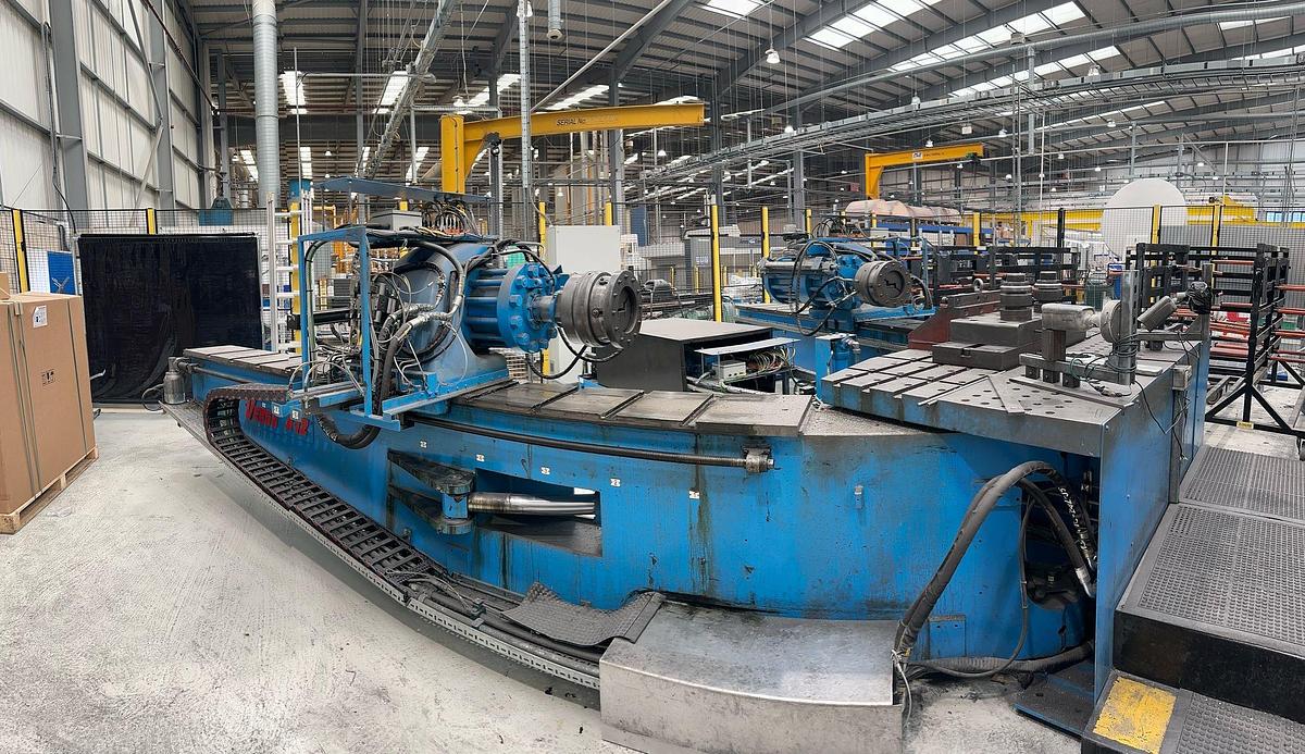 Used Hufford A-12 60 Ton Stretch Forming Press