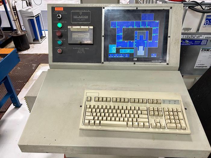 Used Cyril Bath 3850 Ton Elastomer Pad Forming Press