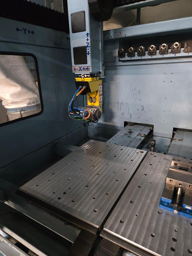 Used 2017 DMS 5 axis composite trimming machine