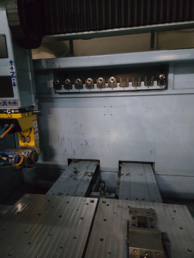 Used 2017 DMS 5 axis composite trimming machine