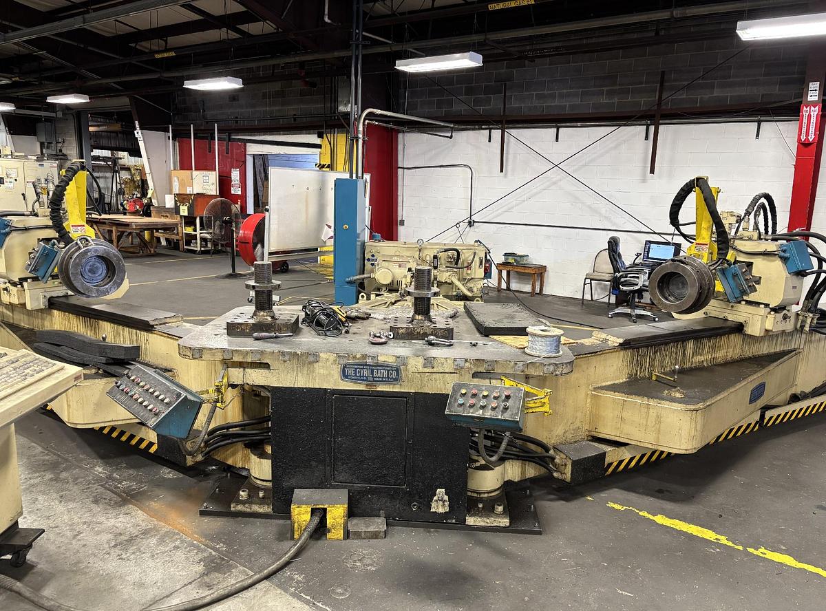 Refurbished Cyril Bath V30 Extrusion forming press