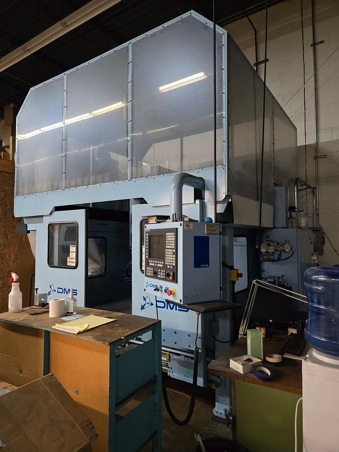 Used 2017 DMS 5 axis composite trimming machine