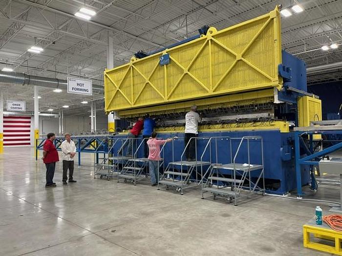 Used 2021 Custom Engineering Titanium Hot Form press