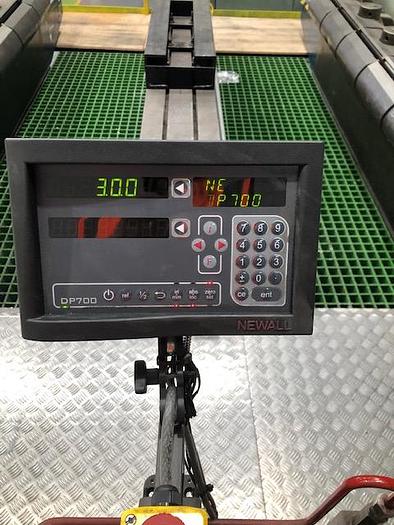 Used ERCO Bernitz 200 Ton Sheet stretch press