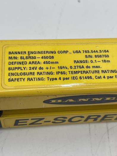 Used Banner SLSR30-450Q8