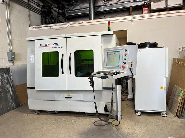 Used 2016 4,000 Watt IPG LaserCube CNC Fiber Laser