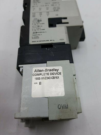 Used Allen-Bradley 190E-MNZ242-CB16X Ser B