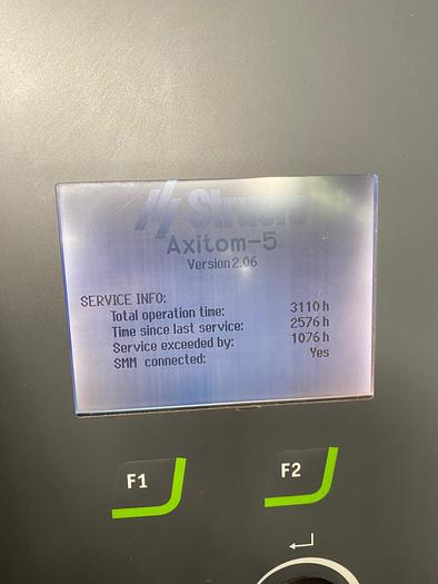 Used 2014 Struers Axitom Auomatic Cut-Off Saw