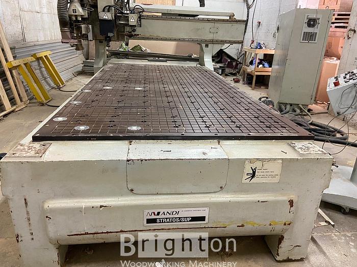 Used Anderson Industrial Corp Andi Stratos / Sup used flat table cnc machine #BBM2370