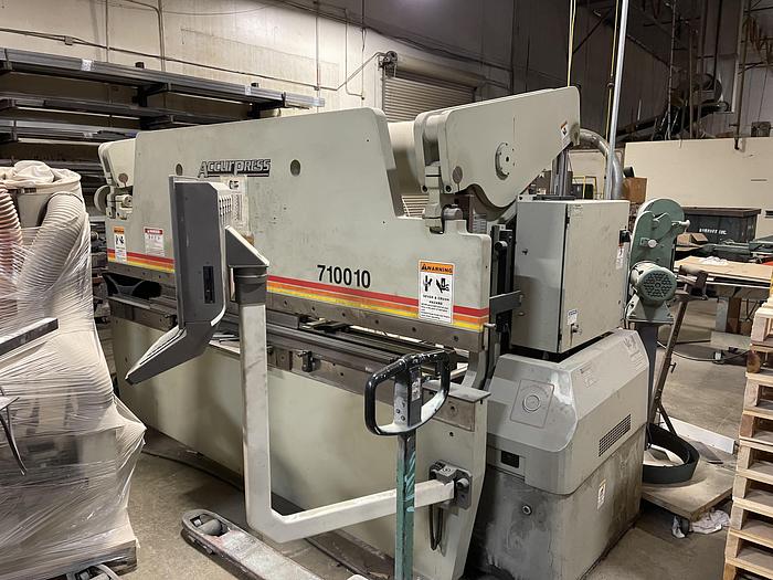 Used Accurpress 710010 10' x 100 Ton CNC Press Brake 2004 #6015