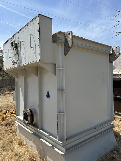 Used Heat Exchanger, Air-Fin Tube, 1200 deg F, Canon Boiler Works #S744456