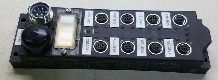 Used Turck FDNL-S1600-T 16 In station bus stop devicenet 11-26 VDC