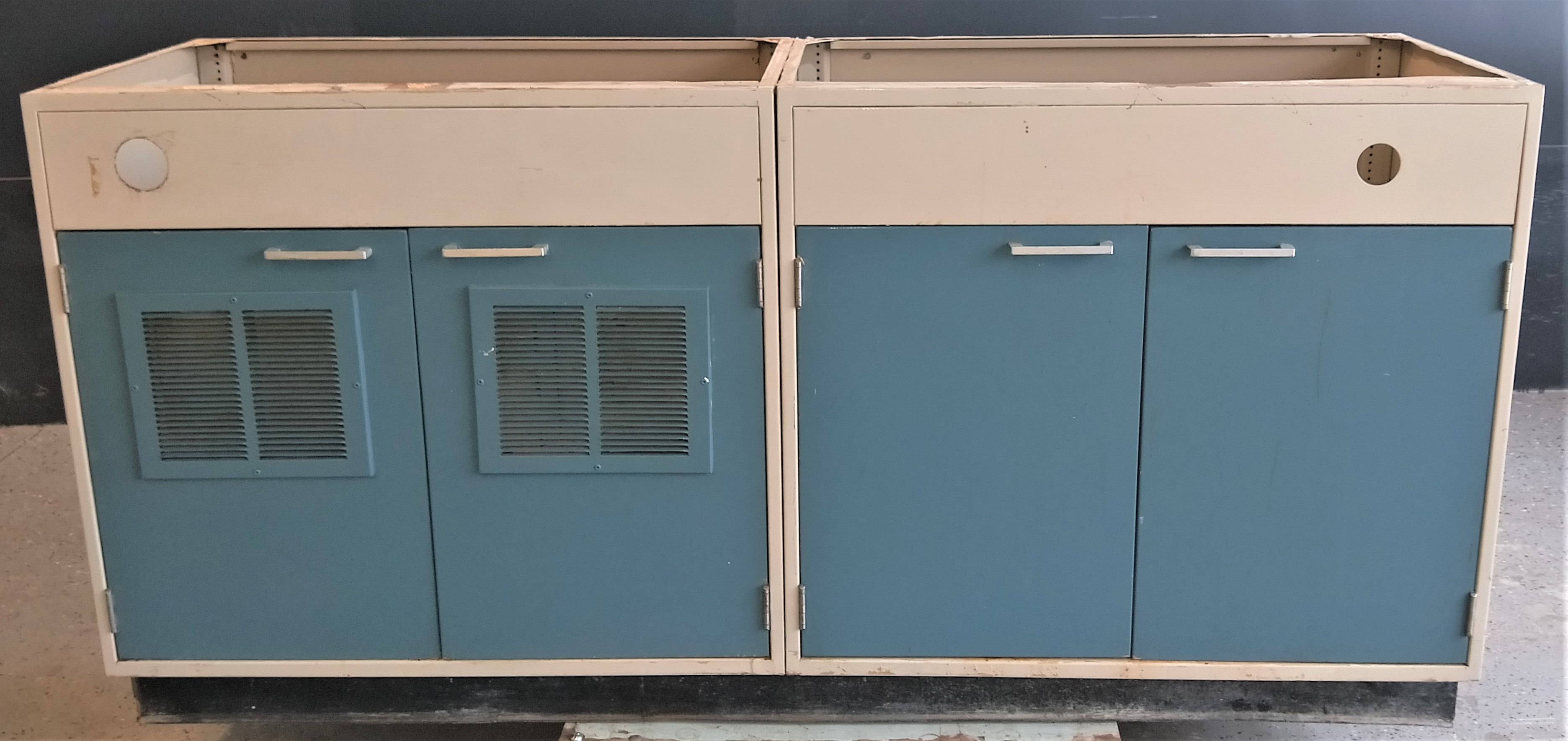 Used Hamilton 6Ft Acid Storage Base for Fume Hood for Sale at