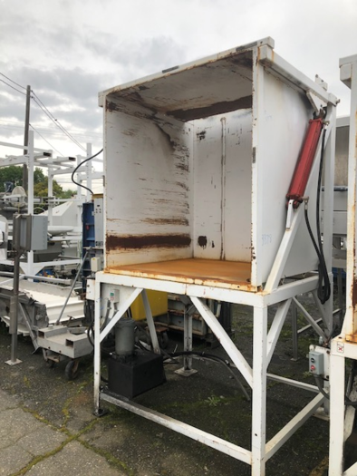 Used Hydraulic Single Bin Dumper #3378