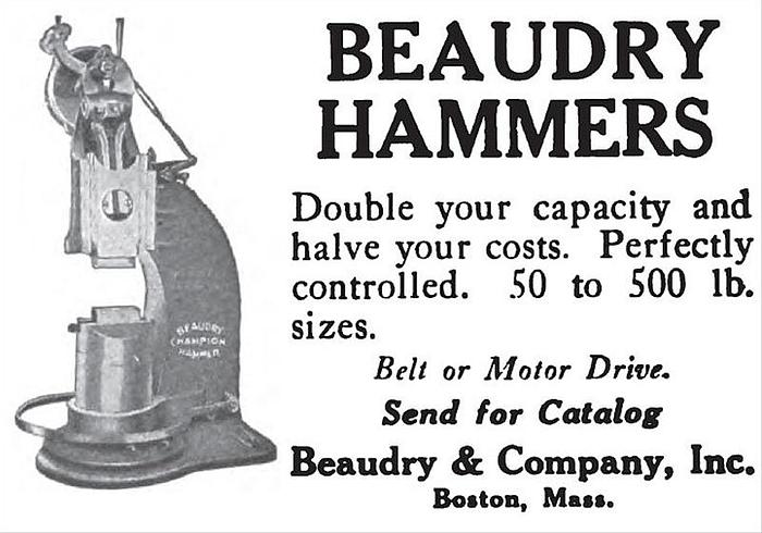 Used Beaudry Champion No. 300 Power Hammer