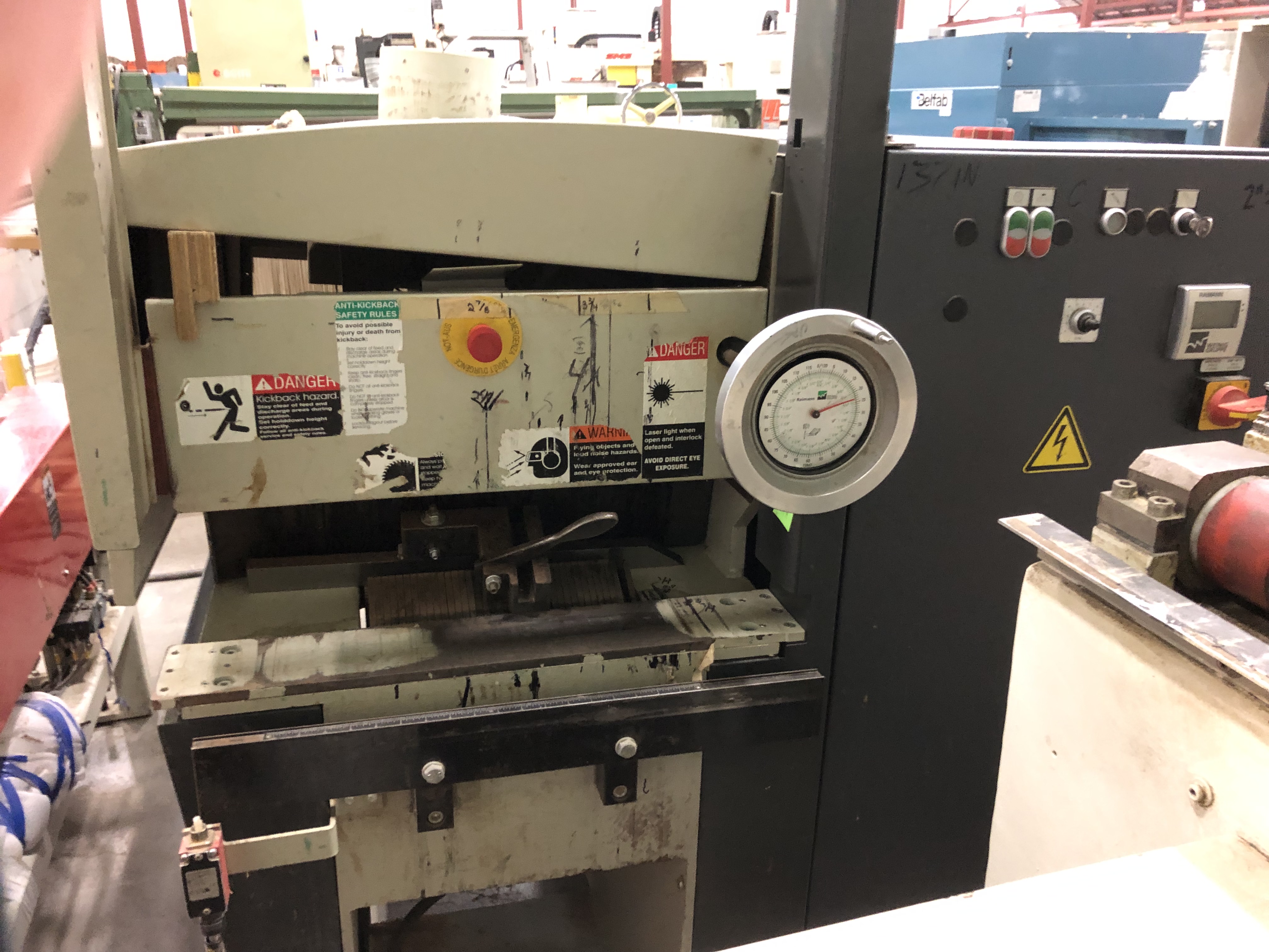 Used 2004 Weinig Raimann KM 310 Multi-blade Rip Saw