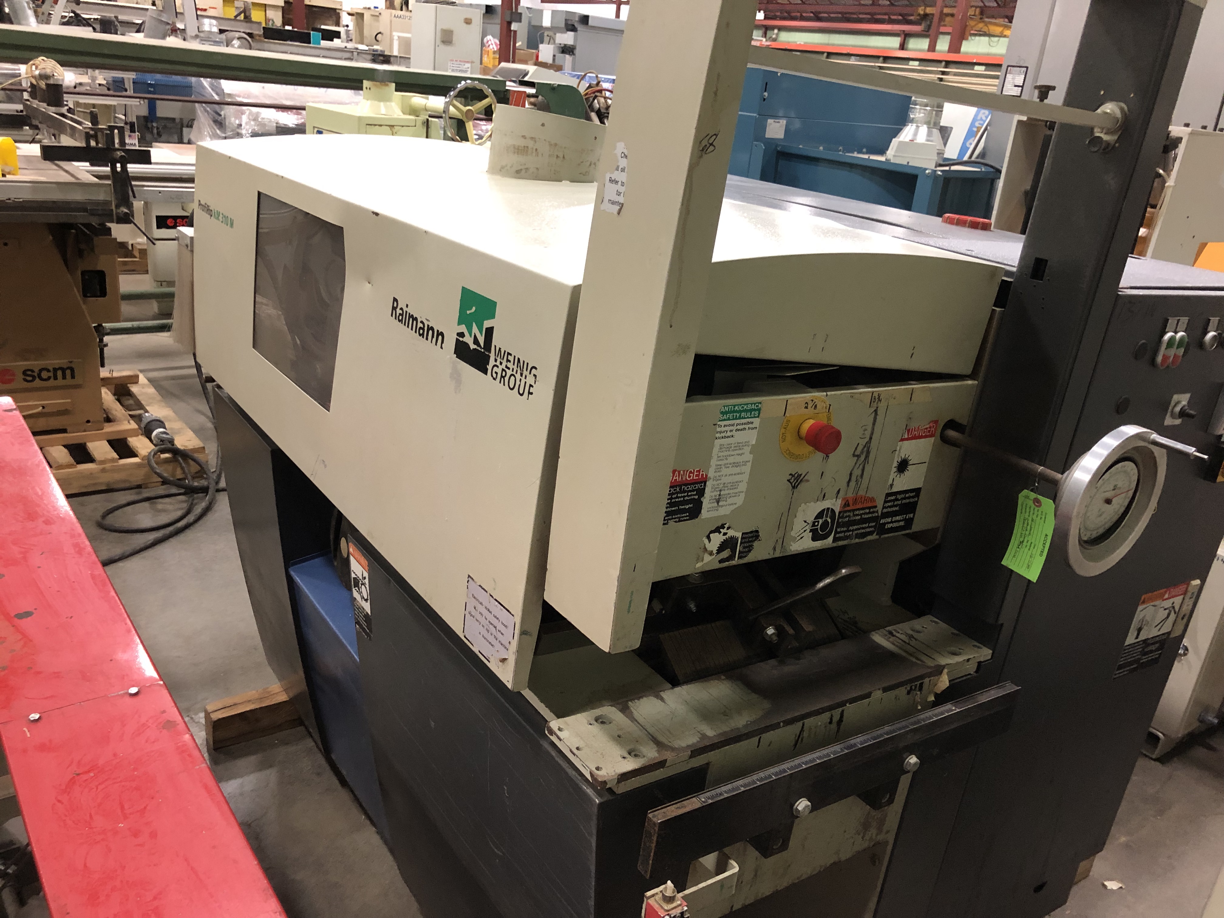 Used 2004 Weinig Raimann KM 310 Multi-blade Rip Saw
