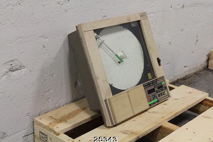 Used Taylor Instrument FULSCOPE Combustion  Engineering Taylor Fulscope Er/C Chart Recorder, Single Loop, Digital Display #25343