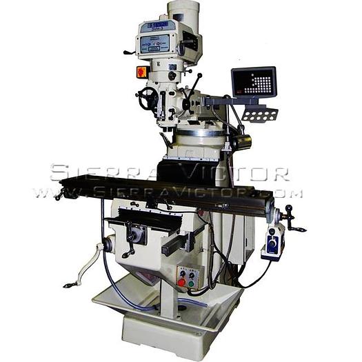 U.S. INDUSTRIAL Heavy Duty Manual Variable Speed Milling Machine Package 3VH-3-KIT