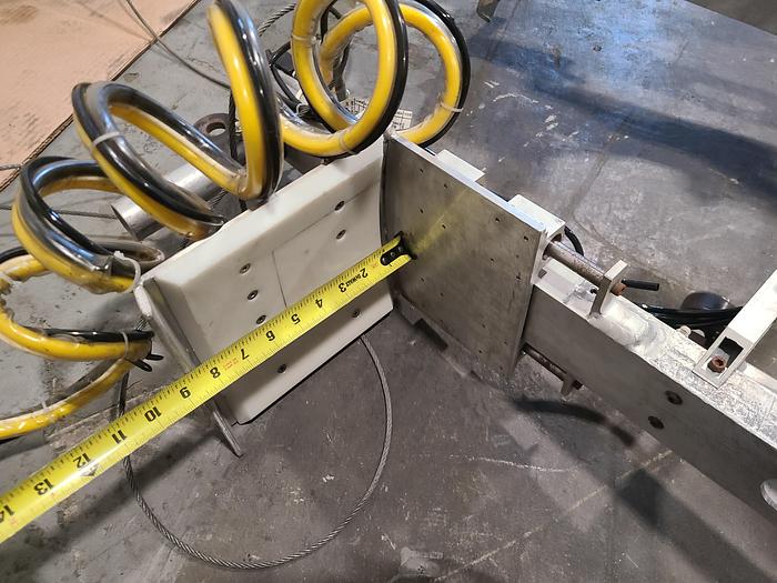 Used Zimmerman  200 Lb Air Balance Back Saving Heavy Lifting Hoist for Coil Stock