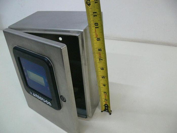 Used Anderson TDL Differential Level Transmitter W/ Stainless Steel Hoffman Enclosure