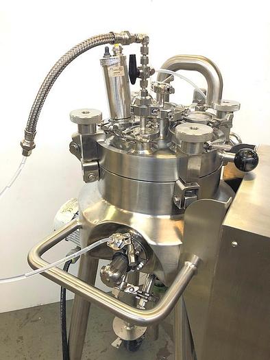 Used X 15638 E - Jacketed Liquid Mixing Vessel FELDMEIER 10 L