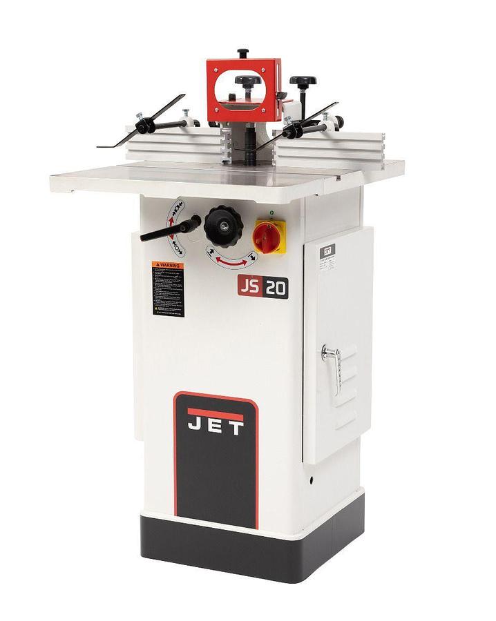 JWS-20CS, 20-Inch Spindle Shaper, 1.5 HP, 1Ph 115/230V