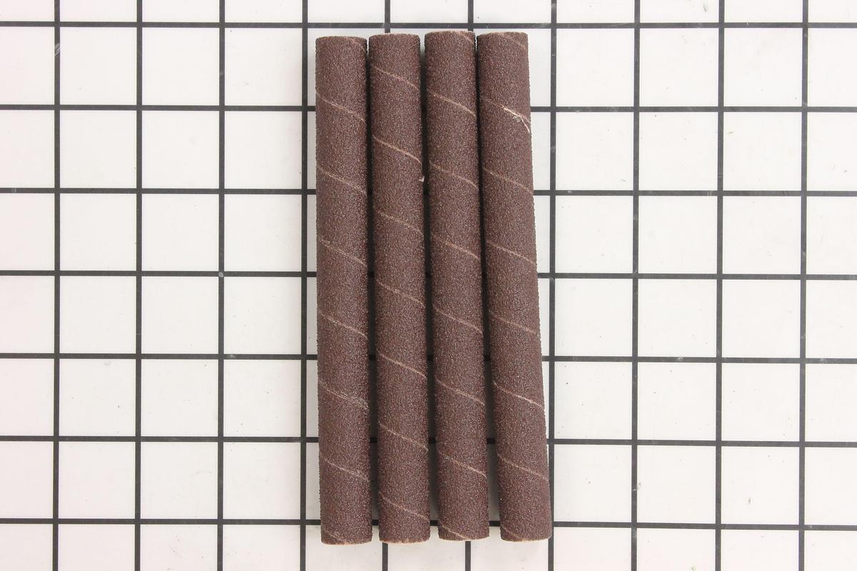 JET — Sanding Sleeves, 1/2 x 6 in, 60 Grit, Pack of 4