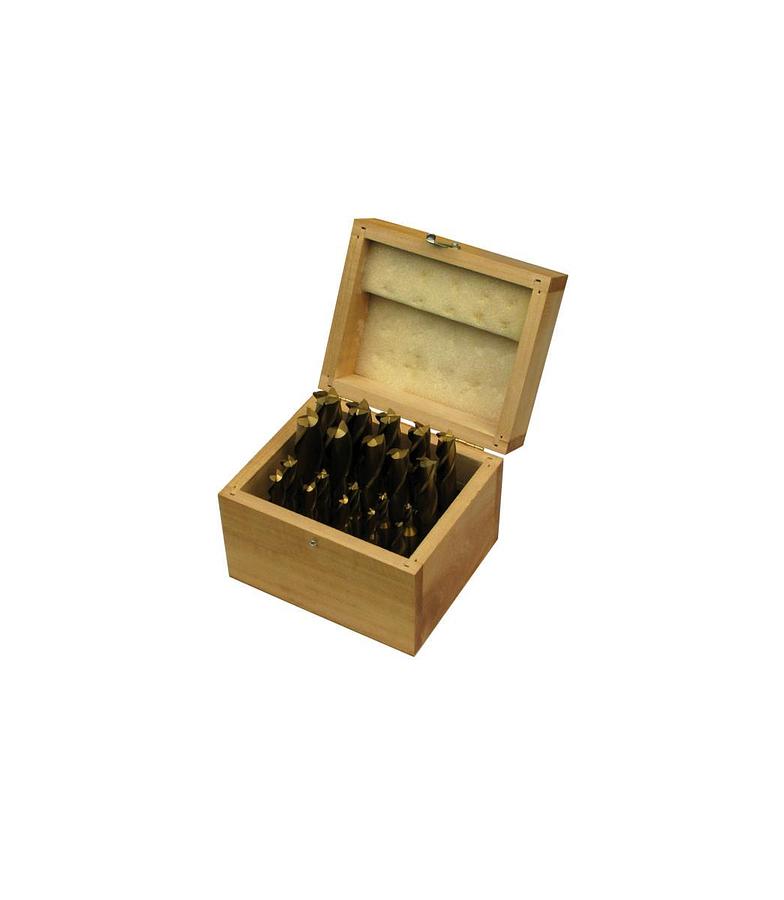 JET — 20-Piece TiN-Coated Single End Mill Set
